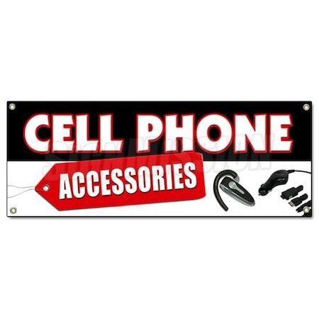 Signmission CELL PHONES ACCESSORIES BANNER SIGN mobile wireless chargers cases batteries B-Cell Phones Accessories